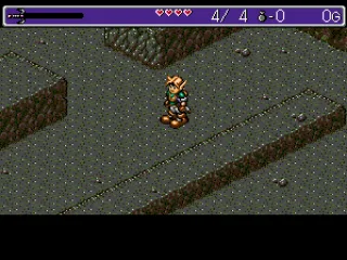 A gray, empty dungeon...