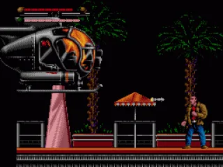 Fighting a military helicopter with your fists... Of course, you're in a movie!