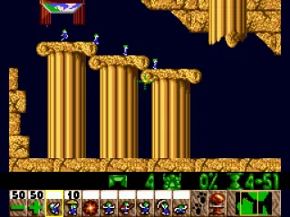 Nice level with columns