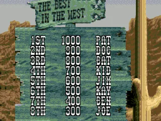 High scores