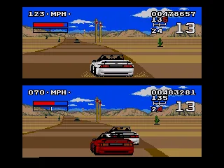 Spiltscreen for 2 players