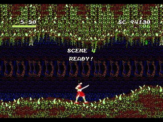 Scene 4 start, this one is a cave level