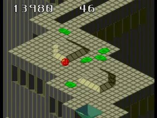 Those green acid puddles disolve marbles