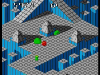 Watch out for the marble munching green things