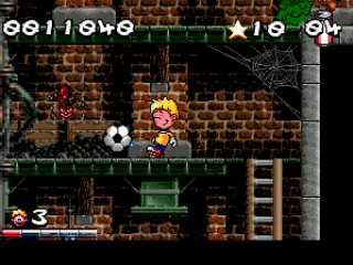 Shooting at a spider