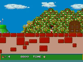 Talmit reaches the exit door