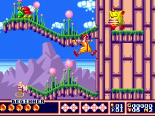 Climbing on a castle. Enemies will try their best to push you down