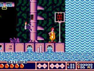 This game warns me when the water comes with a special countdown. How nice