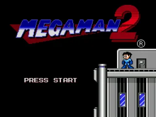 Mega Man 2 title screen