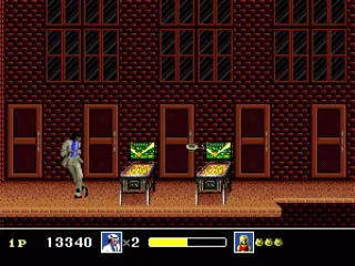 Michaels special move - a hat throw that gets rid of enemies quick