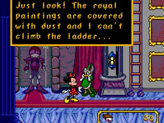 Daisy needs help with the royal paintings.