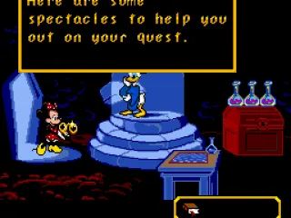 Minnie then gains a pair of eyeglasses.