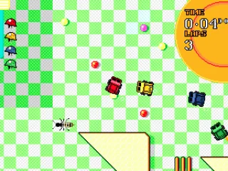 Avoid the plates on the kitchen table.