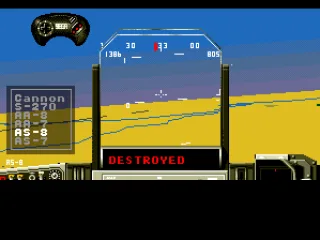 Tutorial mission: target destroyed