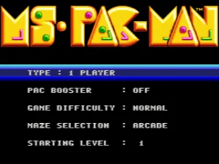 Main Menu