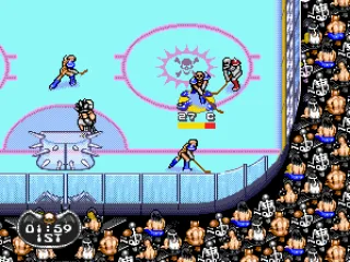 Action in the corner