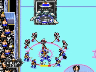 Getting the game back underway