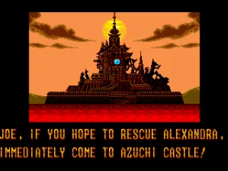 Get to the castle to rescue Alexandra.