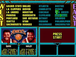 Yep, that was at the time Ewing and Oakley played for the Knicks...