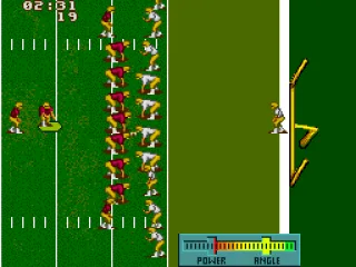 Kicking a conversion