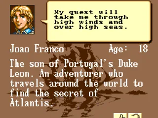 Background information on a character