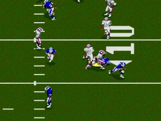 Closer view of the action