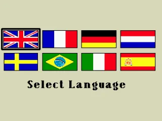 Selecting language