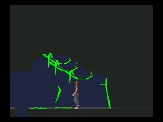 The aliens must have spared on electricity. Still, you must locate a switch, although you can barely see yourself here