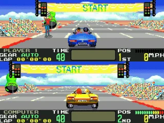 Waiting for the green