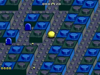 Pac can eat ghosts if they turn blue