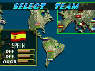 Only the World Cup 94 teams are available - good job I'm part Irish