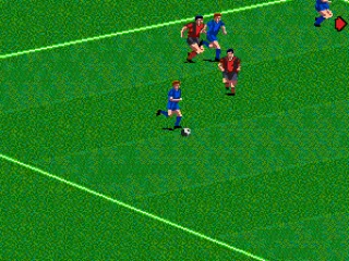 Running with the ball.