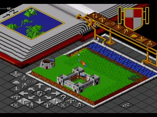 Flattening the land so the people can build.