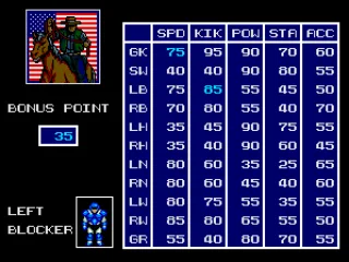 Increasing your players stats.