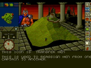 The game informs the player to what each icon means