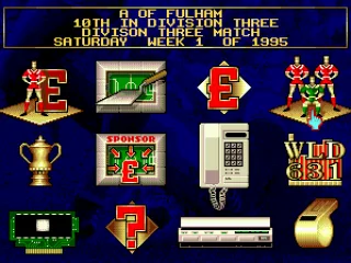 Your main managing menu