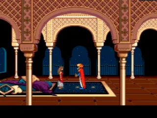 Jaffar with his indiscreet proposal toward the princess