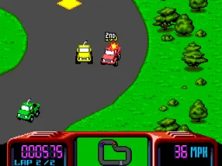 Just collected a power-up.