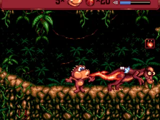 It's stunned, now a final kick or screen