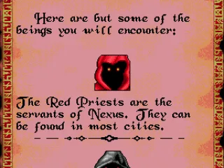 Information about game characters