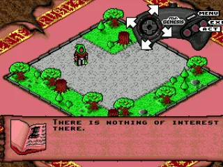 Walking through an alley