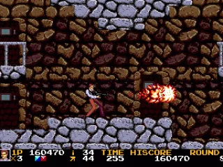 The flamethrower is the most powerful weapon at close range.