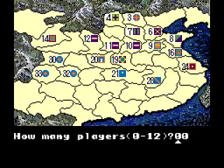 Choose # of players.