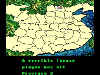 Province 3 gets hit with the locust plague.