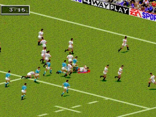 Tackled behind his own try-line, that's dangerous