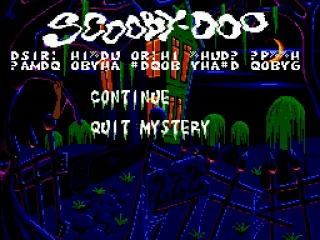 Game progress is restored by the password