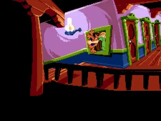 Quickly into the dumbwaiter