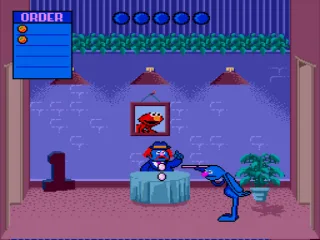 He's not happy about getting his order wrong