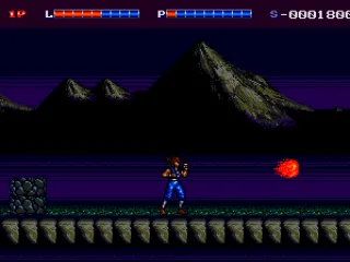 Firing a powered up shuriken