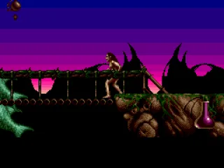 Crossing a bridge with crazy leaping fish